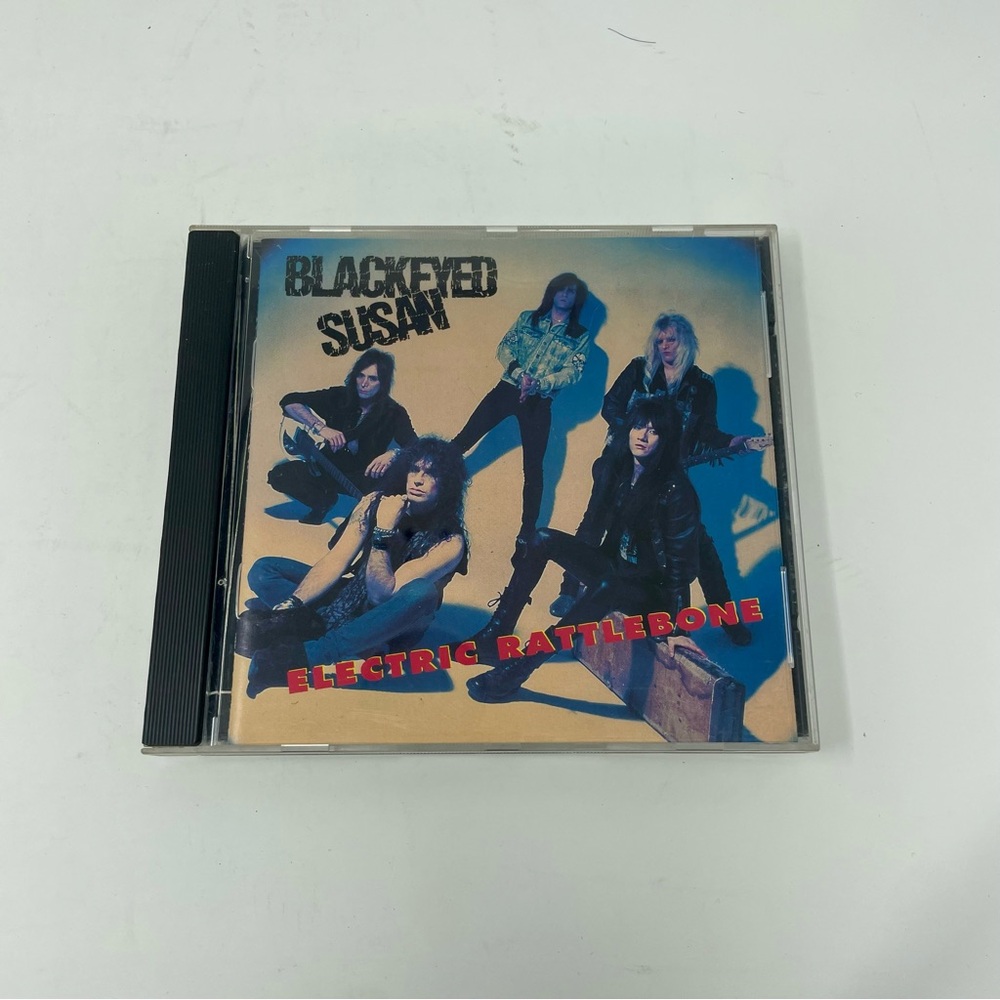 Source Unknown Blackeyed Susan Electric Rattlebone CD - Blue, Beige, Red